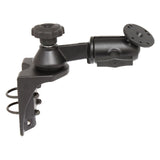 RAM-VB-110V-2U RAM Vertical Rail Mount with 6" Single Swing Arm and Round Plate