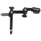 RAM-VP-TTMF8-1U RAM Mounts 8" Upper Pole with Flange and Double Socket Arms