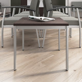 Bush Business Furniture AVT124SG Arrive Waiting Room End Table in Storm Gray