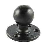 RAM-D-101U-C RAM Mounts Double Ball Mount with Two Large Round Plates - D Size Short