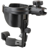 RAP-B-417-200-1U RAM Level Cup™ XL 32oz Drink Holder with Single Socket Arm