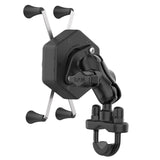 RAM-B-149Z-A-UN10-462 RAM® X-Grip® Large Phone Mount with Vibe-Safe™ & U-Bolt Base - Short