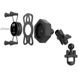 RAM-B-149Z-A-UN7-462 RAM® X-Grip® Phone Mount with Vibe-Safe™ & U-Bolt Base - Short