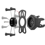 RAM-HOL-UN10-462-400 X-Grip Large Phone Mount with Vibe-Safe & Small Tough-Claw