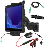RAM-101-B2-SAM52P-V7B1U RAM® Powered Mount for Samsung Tab Active4 Pro with Backing Plate