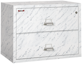 FireKing Designer Series Lateral File Cabinet - 1-Hour Fire-Rated & High Security - 2, 3, or 4 Drawers - 4 Colors