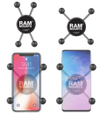 RAM-HOL-UN7BU RAM Mounts X-GRIP Universal Cell Phone Mount with 1" Ball - Synergy Mounting Systems