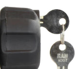 RAP-401LU RAM Mounts Tough-Claw™ Locking Large Clamp Ball Base & 1.5-Inch Ball