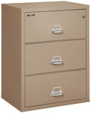 FireKing Classic Lateral File Cabinet - 1-Hour Fire-Rated & High Security - 2, 3, or 4 Drawers - 11 Colors