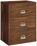 FireKing Designer Series Lateral File Cabinet - 1-Hour Fire-Rated & High Security - 2, 3, or 4 Drawers - 4 Colors
