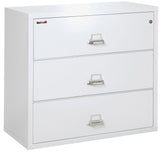 FireKing Classic Lateral File Cabinet - 1-Hour Fire-Rated & High Security - 2, 3, or 4 Drawers - 11 Colors