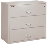 FireKing Classic Lateral File Cabinet - 1-Hour Fire-Rated & High Security - 2, 3, or 4 Drawers - 11 Colors