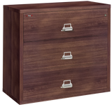 FireKing Designer Series Lateral File Cabinet - 1-Hour Fire-Rated & High Security - 2, 3, or 4 Drawers - 4 Colors