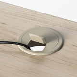 Bush Business Furniture AVD172NEK Arrive 72W x 30D Reception Desk with Shelf in Natural Elm