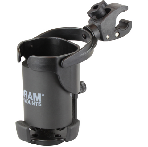 RAP-B-417-400U RAM Mounts Level Cup™ XL 32oz Drink Holder with RAM® Tough-Claw™ - Synergy Mounting Systems