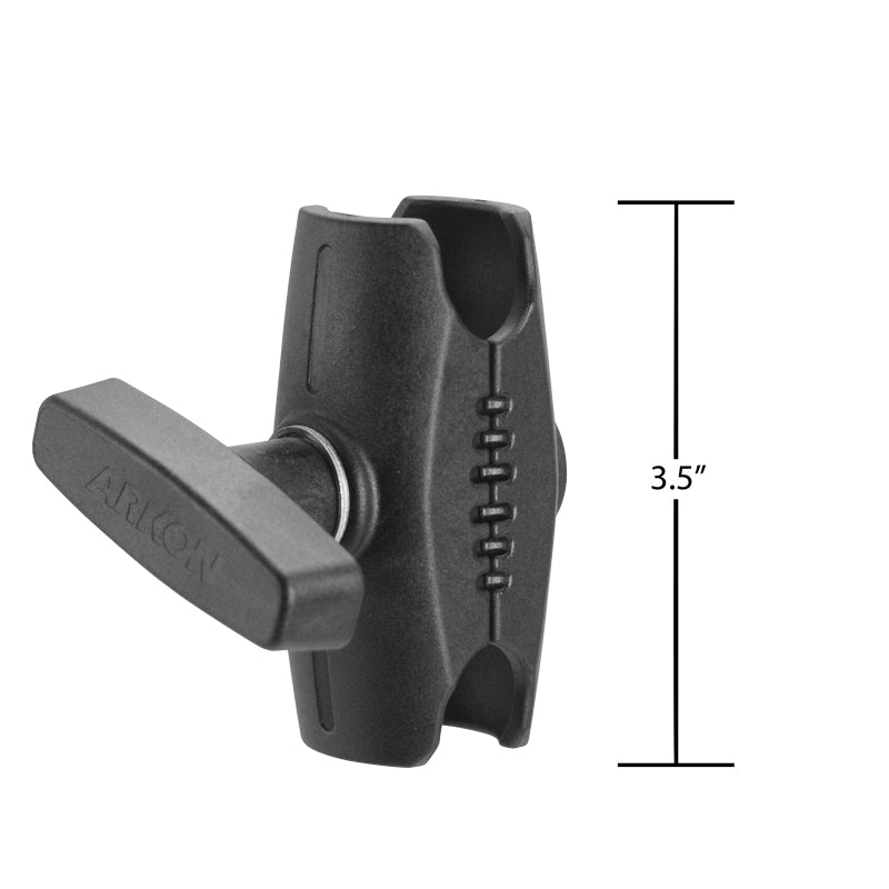 Arkon RMSMAMPS2517 Robust 4-Hole AMPS Drilled-Base Mount - 17mm Ball Compatible (sku 59213)