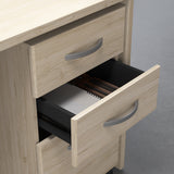 Bush Business Furniture SCF216NESU Studio C 3 Drawer Mobile File Cabinet in Natural Elm - Assembled