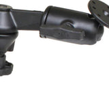 RAM-VP-SW1-12 RAM 12" Upper Pole with Double Swing Arms & Round Plate