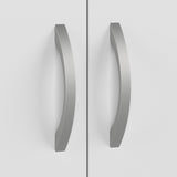 Bush Business Furniture STC015WH Studio C 5 Shelf Bookcase with Doors in White