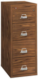 FireKing Designer Series 25" Vertical File Cabinet - 1-Hour Fire-Rated & High Security - 2 or 4 Drawers - 4 Designer Colors