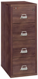 FireKing Designer Series 25" Vertical File Cabinet - 1-Hour Fire-Rated & High Security - 2 or 4 Drawers - 4 Designer Colors
