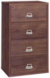 FireKing Designer Series Lateral File Cabinet - 1-Hour Fire-Rated & High Security - 2, 3, or 4 Drawers - 4 Colors
