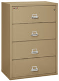 FireKing Classic Lateral File Cabinet - 1-Hour Fire-Rated & High Security - 2, 3, or 4 Drawers - 11 Colors