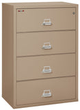 FireKing Classic Lateral File Cabinet - 1-Hour Fire-Rated & High Security - 2, 3, or 4 Drawers - 11 Colors