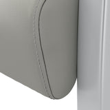 Bush Business Furniture CH3901GVL-03 Arrive Waiting Room Guest Chair with Arms in Light Gray Vinyl