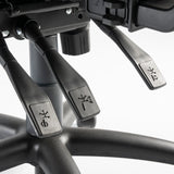 Bush Business Furniture CH1303BLF-03 Custom Comfort High Back Multifunction Mesh Executive Office Chair in Black