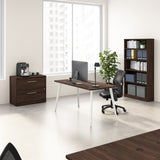 Bush Business Furniture VSF136BWSU Vista 2 Drawer Lateral File Cabinet in Black Walnut