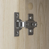 Bush Business Furniture STC015NE Studio C Tall 5 Shelf Bookcase with Doors in Natural Elm