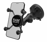 CUST RETURN RAP-B-166-2-UN7U RAM X-Grip® Phone Mount w/Twist-Lock™ Low Profile Suction Base