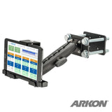 Arkon FLBK256TAB4  LockVise Metal Locking Forklift Front Guard Tablet Mount with 7.25" Shaft