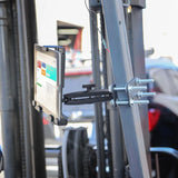 Arkon FLBK256TAB4  LockVise Metal Locking Forklift Front Guard Tablet Mount with 7.25" Shaft