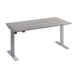 Bush Business Furniture M4S6030PGSK Move 40 Series 60W x 30D Electric Height Adjustable Standing Desk in Platinum Gray with Metallic Gray Base