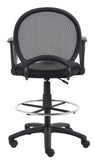 Boss Mesh Drafting Stool W/ Loop Arms MODEL # B16217