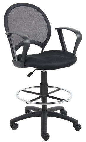 Boss Mesh Drafting Stool W/ Loop Arms MODEL # B16217