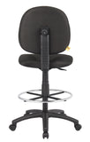 Boss Black Fabric Drafting Stools W/Footring MODEL # B1690-BK