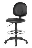 Boss Black Antimicrobial Drafting Stools W/Footring MODEL # B1690-CS