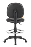 Boss Black Antimicrobial Drafting Stools W/Footring MODEL # B1690-CS