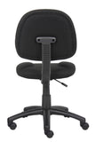 Boss Black  Deluxe Posture Chair MODEL # B315-BK