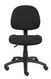 Boss Black  Deluxe Posture Chair MODEL # B315-BK