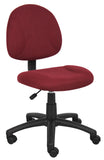 Boss Burgundy  Deluxe Posture Chair MODEL # B315-BY