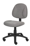 Boss Grey  Deluxe Posture Chair MODEL # B315-GY