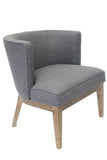 Boss Ava guest, accent or dining chair - Slate Grey MODEL # B529DW-SG