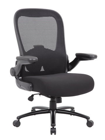 Boss Mesh Heavy Duty Chair, 400 lb weight capacity MODEL # B601-BK