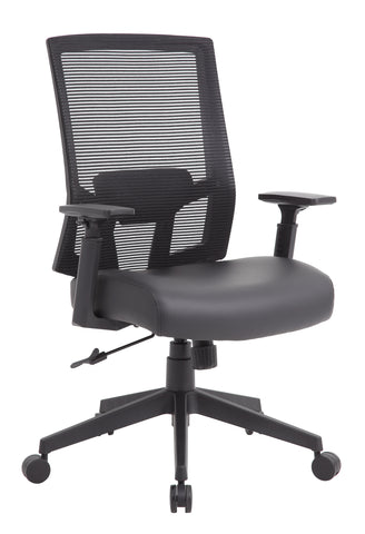 Boss Mesh Back Task Chair MODEL # B6044AM-BK