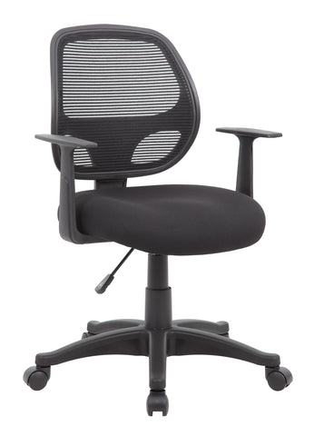 Boss Commercial Grade Mesh Task Chair W/ T-Arms MODEL # B606