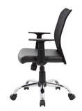 Boss Budget Mesh Task Chair W/ T-Arms MODEL # B6116C-CS